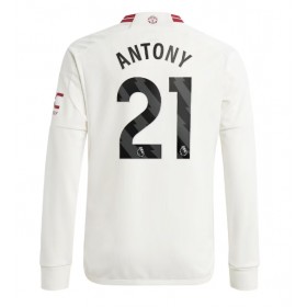 Manchester United Antony #21 Tredje Kläder 2023-24 Långärmad